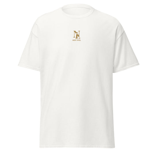 Camiseta blanca básica Next Level algodón 100%, streetwear de lujo hombre España